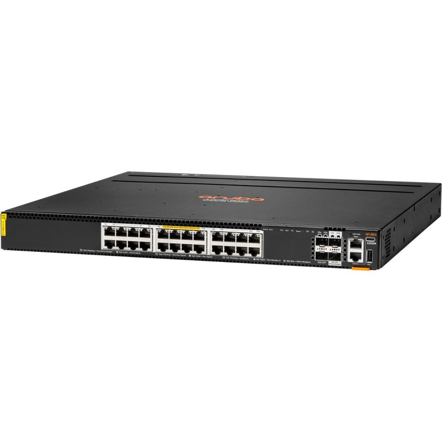 Hewlett Packard Enterprise HPE CX 6300 Layer 3 Switch with 24 Ports and 50GbE Uplinks