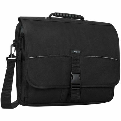 Targus TCM004US 15.6-Inch Messenger Laptop Case with Padded Compartment and Multiple Organizer Sections