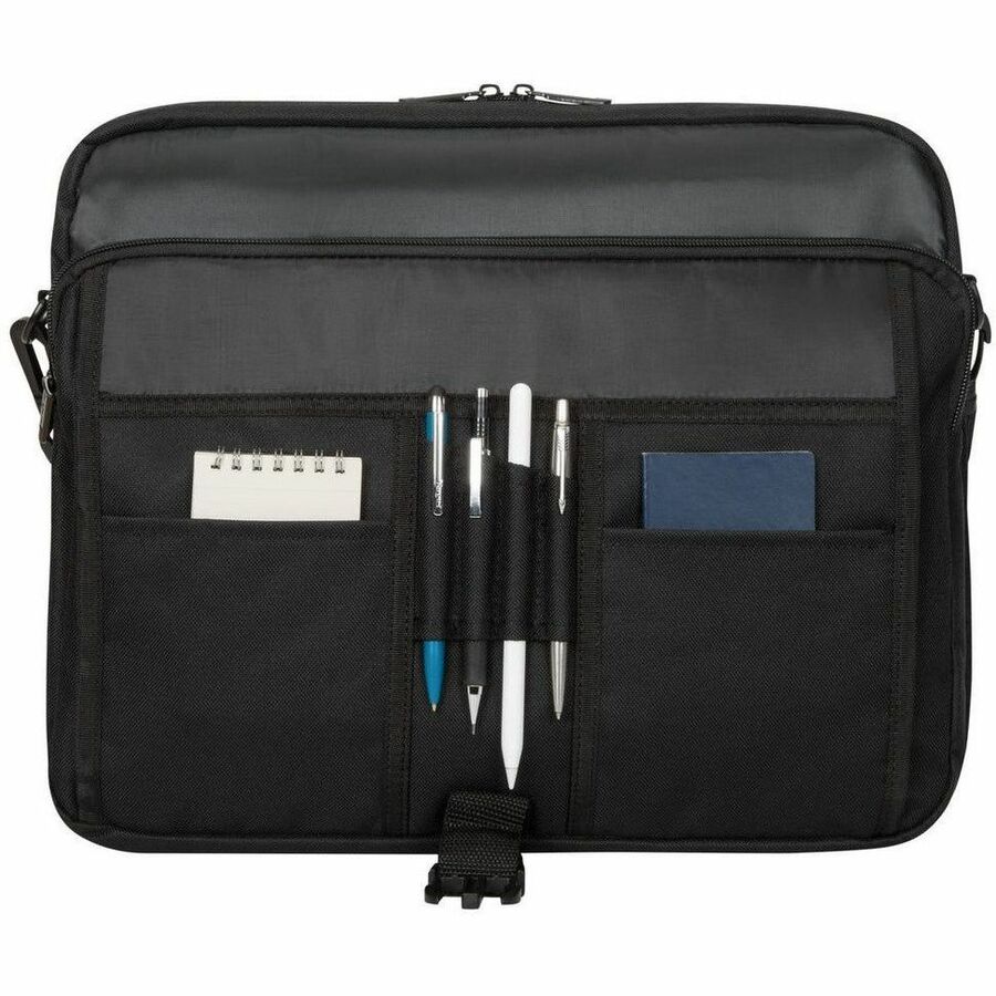 Targus TCM004US 15.6-Inch Messenger Laptop Case with Padded Compartment and Multiple Organizer Sections
