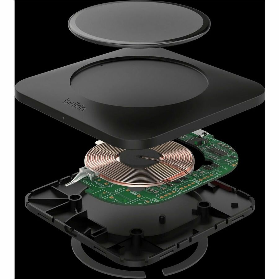 Belkin Easyalign Induction Charger WIA007TTBK – Fast Wireless Charging for Compatible Devices