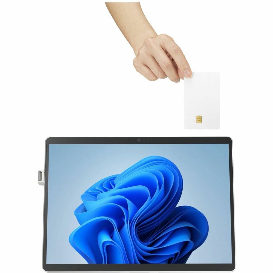 Kensington Smart Card (CAC) Reader Adapter for Surface Pro 9 with Intel - TAA Compliant, Rugged, Secure Fit