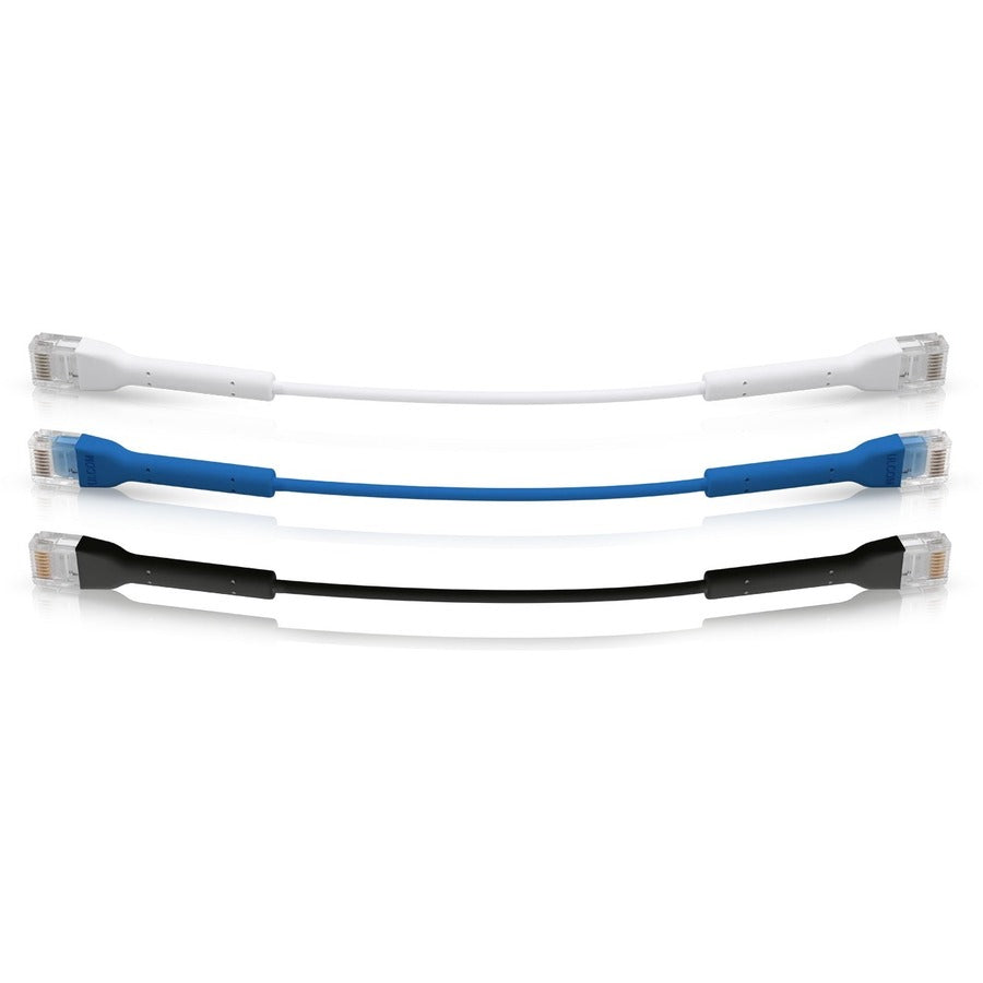 Ubiquiti UniFi Ethernet Patch Cable 9.84 ft Category 6 RJ-45 Male to Male Black