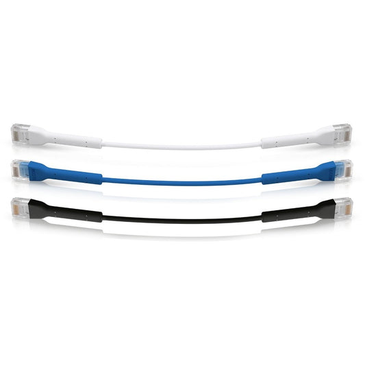 Ubiquiti UniFi Ethernet Patch Cable 9.84 ft Category 6 RJ-45 Male to Male Black