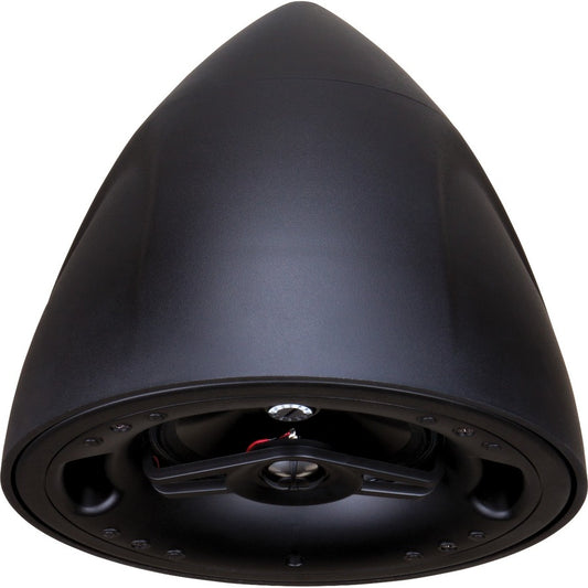 Crestron Saros PD6T-B-T-EACH 6.5-Inch 2-Way Outdoor Pendant Speaker, Black Textured