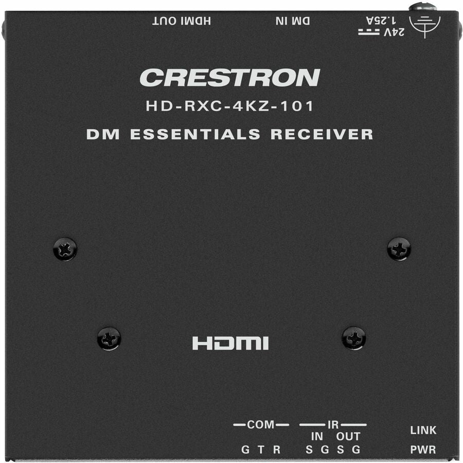 Crestron DM Essentials HD-RXC-4KZ-101 4K60 4:4:4 Video Extender Receiver for HDMI, RS-232, and IR Signal Extension