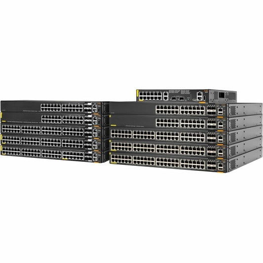 Hewlett Packard Enterprise R8Q72A 6200F 12G Class 4 PoE Switch with 14 Ports and 10 Gigabit Ethernet