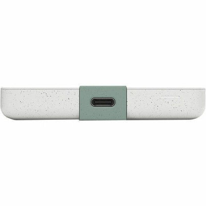 Seagate Ultra Touch STMA2000400 2TB Portable Hard Drive - Cloud White with USB-C Compatibility and Eco-Friendly Design