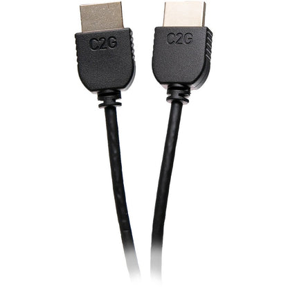 C2G 6ft Plus Series Slim Flexible HDMI Cable with Low Profile Connectors (2 Pack) - Supports 4K 60Hz and HDMI 2.0 Features