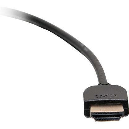 C2G 6ft Plus Series Slim Flexible HDMI Cable with Low Profile Connectors (2 Pack) - Supports 4K 60Hz and HDMI 2.0 Features