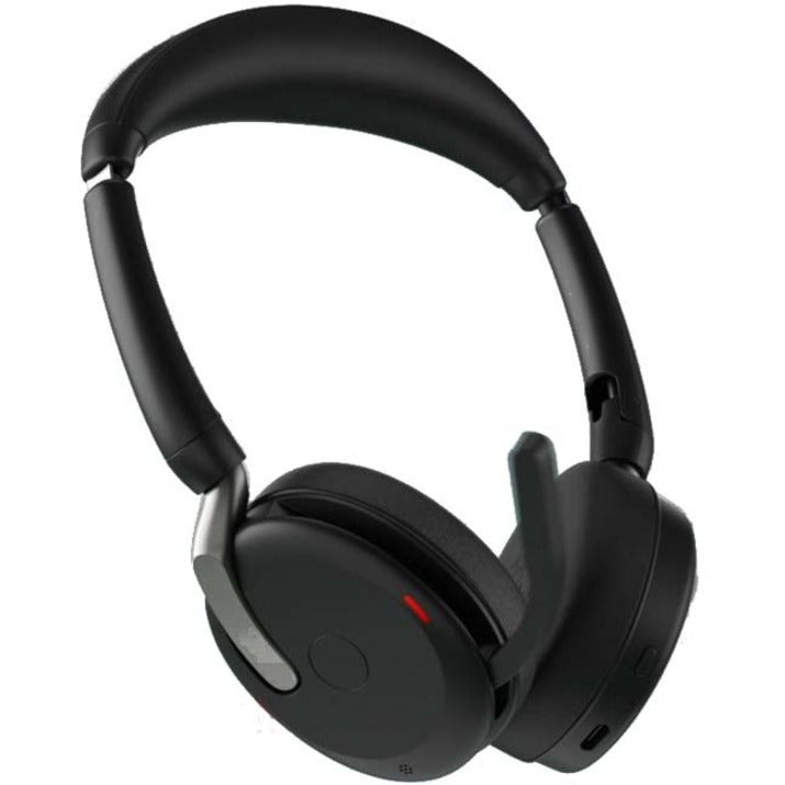 Jabra Evolve2 65 Flex Wireless Headset with Active Noise Cancellation and Bluetooth 5.2