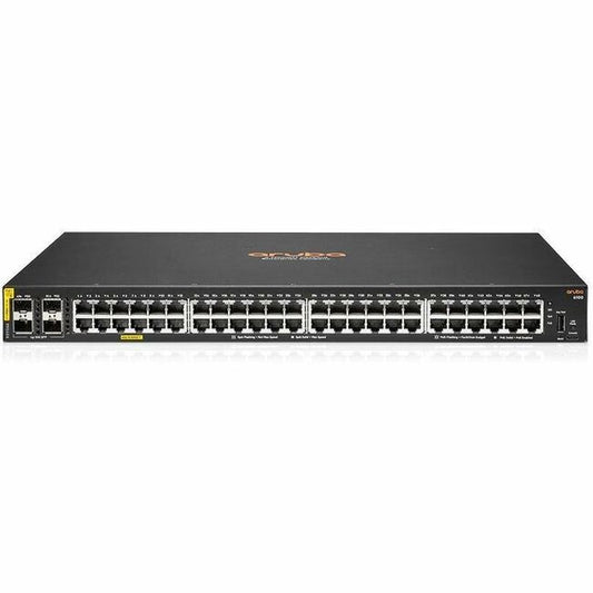 Hewlett Packard Enterprise CX 6100 Ethernet Switch with 48 Ports and 10GbE Uplinks