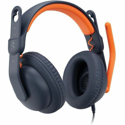 Logitech Zone Learn Wired Headset for Kids with Over-Ear Design and Noise Cancellation