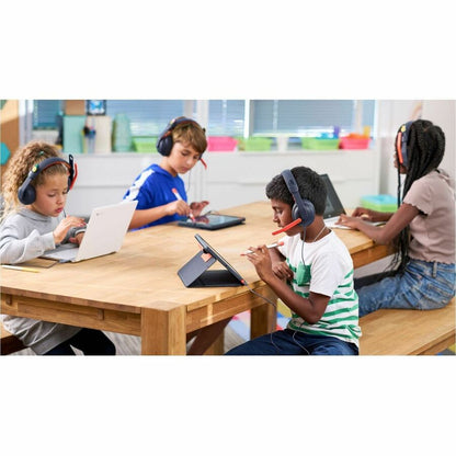 Logitech Zone Learn Wired Headset for Kids with Over-Ear Design and Noise Cancellation