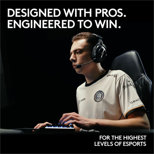 Logitech G PRO X 2 LIGHTSPEED Wireless Gaming Headset with Detachable Microphone and 50mm Graphene Drivers