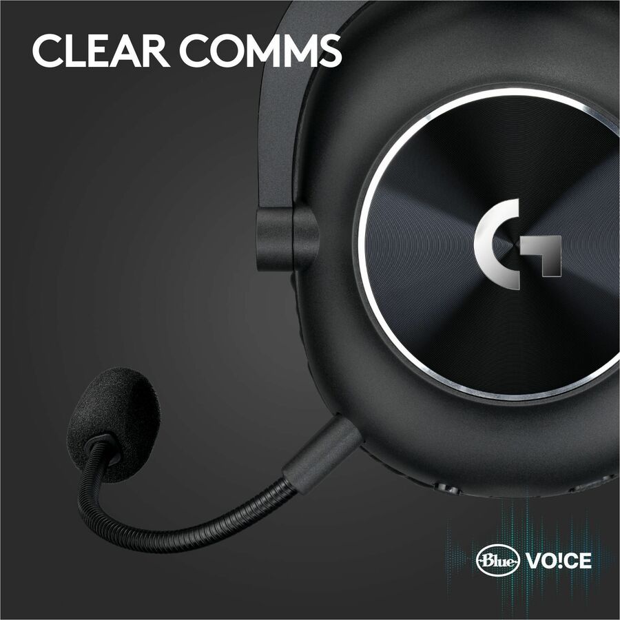 Logitech G PRO X 2 LIGHTSPEED Wireless Gaming Headset with Detachable Microphone and 50mm Graphene Drivers