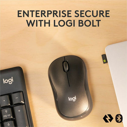 Logitech MK370 Combo for Business - Wireless Full-Size Keyboard and Silent Mouse with Logi Bolt Security