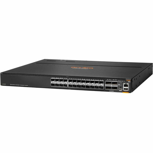 Hewlett Packard Enterprise CX 8100 24XF4C Ethernet Switch with 24 10GbE Ports and 100GbE Uplink