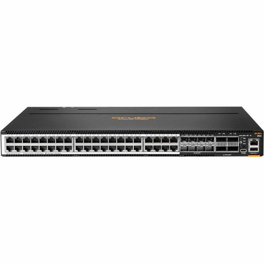 Hewlett Packard Enterprise CX 8100 40XT8XF4C Ethernet Switch – 40 Ports, 10GbE, 100GbE Uplink, Managed 1U Data Center Switch