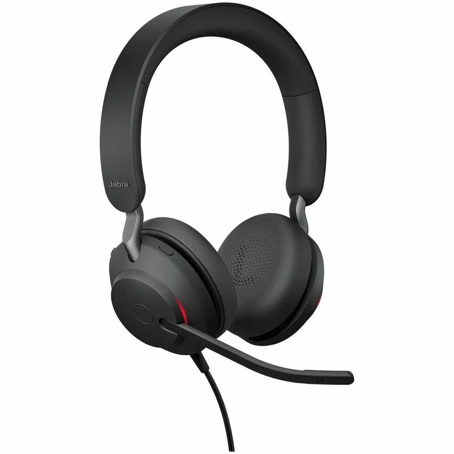 Jabra Evolve2 40 SE Headset with USB Type C – Binaural Stereo Wired Communication