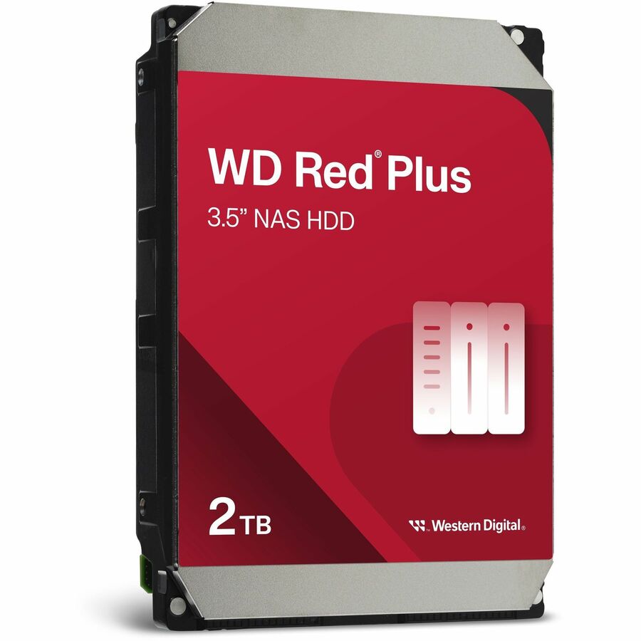 Western Digital WD Red Plus WD20EFPX 2TB 3.5-Inch Internal NAS Hard Drive