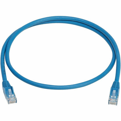 Eaton Tripp Lite Series Cat6 Gigabit Snagless Molded UTP Ethernet Cable (RJ45 Male to Male), PoE, LSZH, Blue, 3.3 ft.