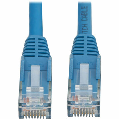 Eaton Corporation Tripp Lite Series Cat6 Gigabit Snagless UTP Ethernet Cable (RJ45 M/M), Blue, 10 ft, PoE Support