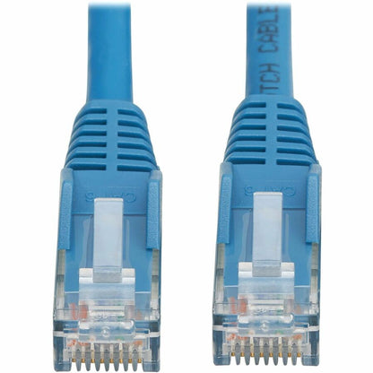 Eaton Tripp Lite Series Cat6 Gigabit Snagless Molded UTP Ethernet Cable (RJ45 M/M), PoE, LSZH, Blue, 23 ft
