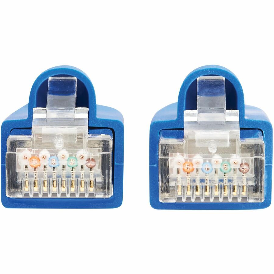 Eaton Tripp Lite Series Cat8 40G Snagless SSTP Ethernet Cable (RJ45 M/M), PoE, Blue, 10 ft