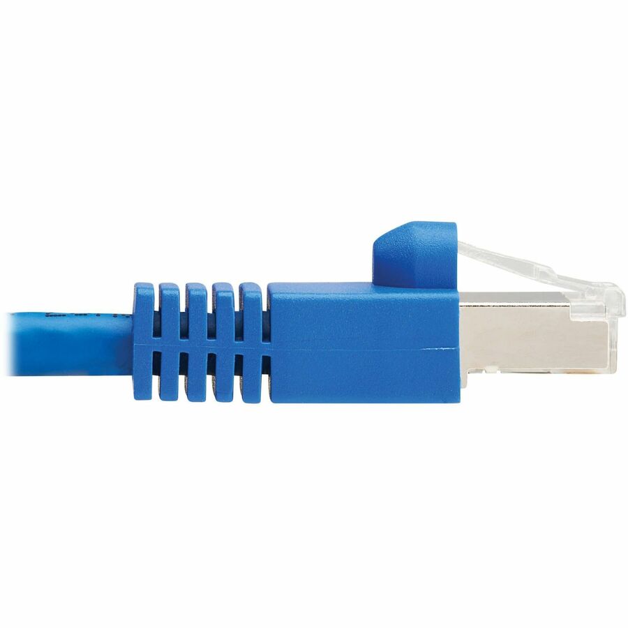 Eaton Tripp Lite Series Cat8 40G Snagless SSTP Ethernet Cable (RJ45 M/M), PoE, Blue, 10 ft