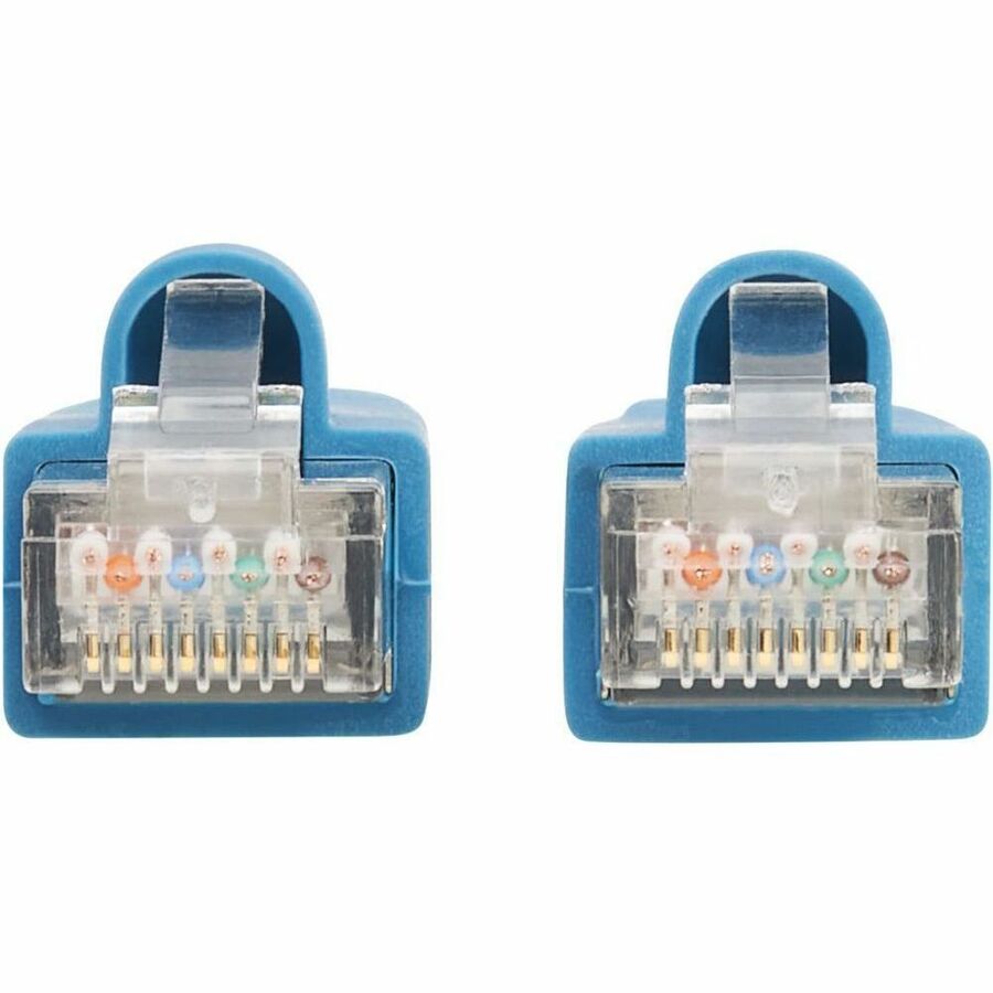 Eaton Tripp Lite Series Cat8 40G Snagless SSTP Ethernet Cable (RJ45 M/M), Blue, 6.6 ft.