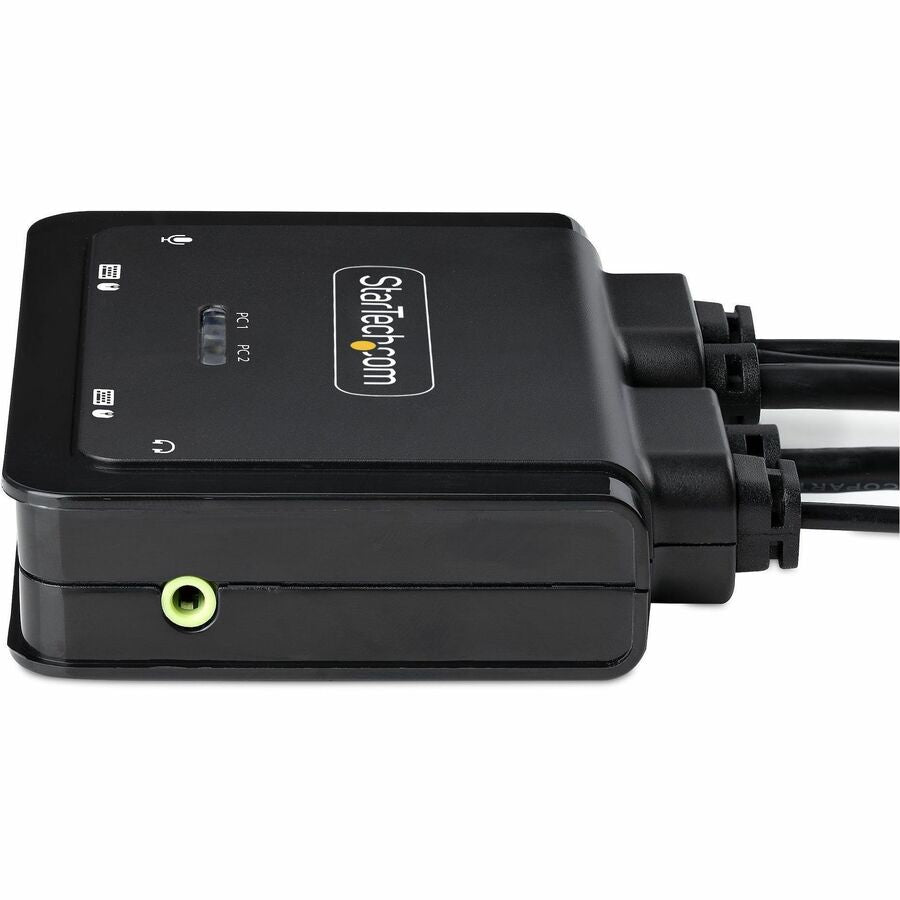 StarTech.com 2-Port Hybrid USB-C HDMI KVM Switch for 4K 60Hz Displays