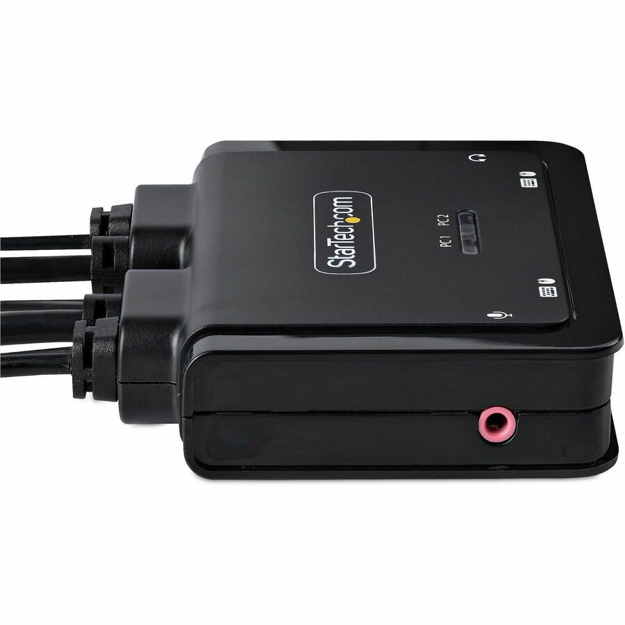 StarTech.com 2-Port Hybrid USB-C HDMI KVM Switch for 4K 60Hz Displays