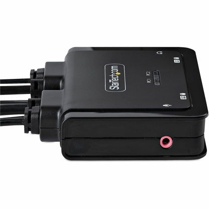 StarTech.com 2-Port Hybrid USB-C HDMI KVM Switch for 4K 60Hz Displays