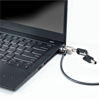 StarTech.com Nano Slot Laptop Cable Lock 6.5ft Anti-Theft Keyed Security Lock for Ultra-Slim Notebooks and Tablets