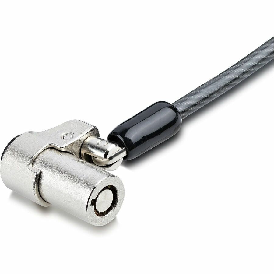 StarTech.com NBLWKLAPTOPLOCK Laptop Cable Lock with Noble Wedge Compatibility and Full-Motion Design