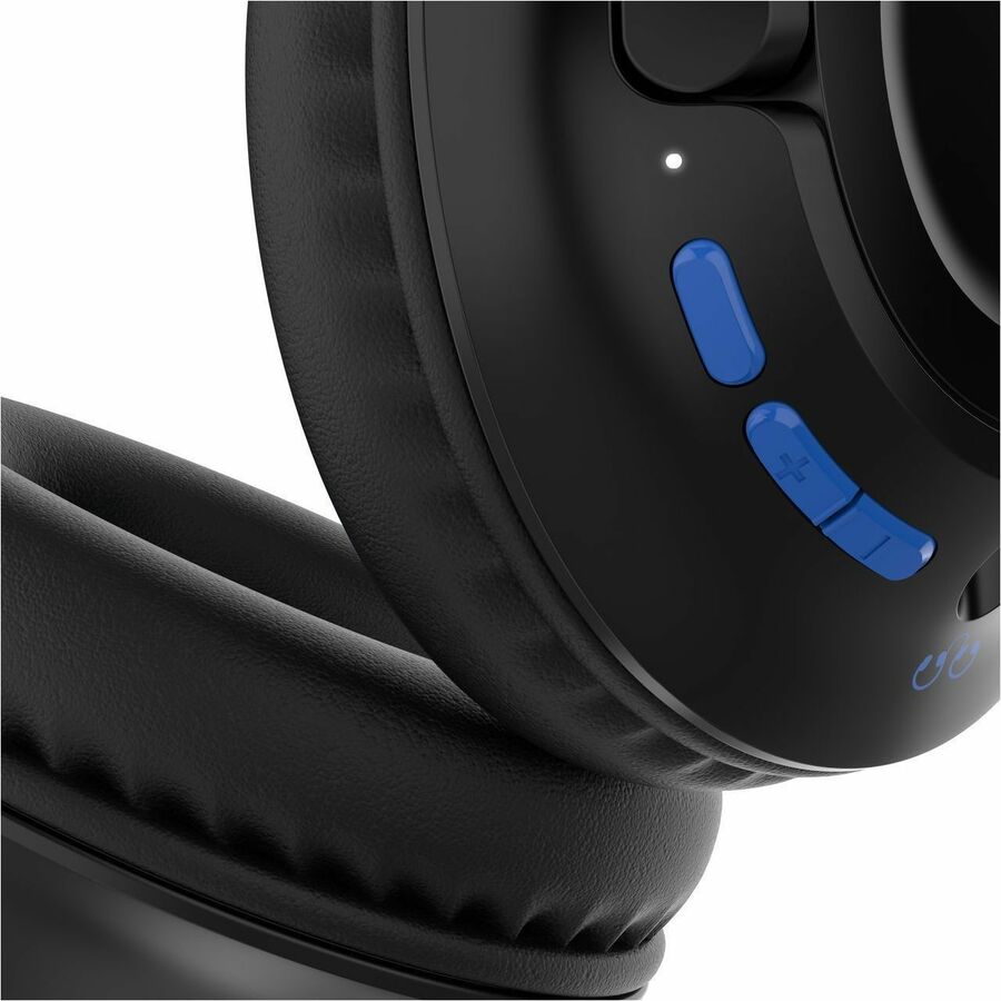 Belkin SoundForm Inspire Wireless Over-Ear Headset for Kids - Black, Part AUD006btBLK