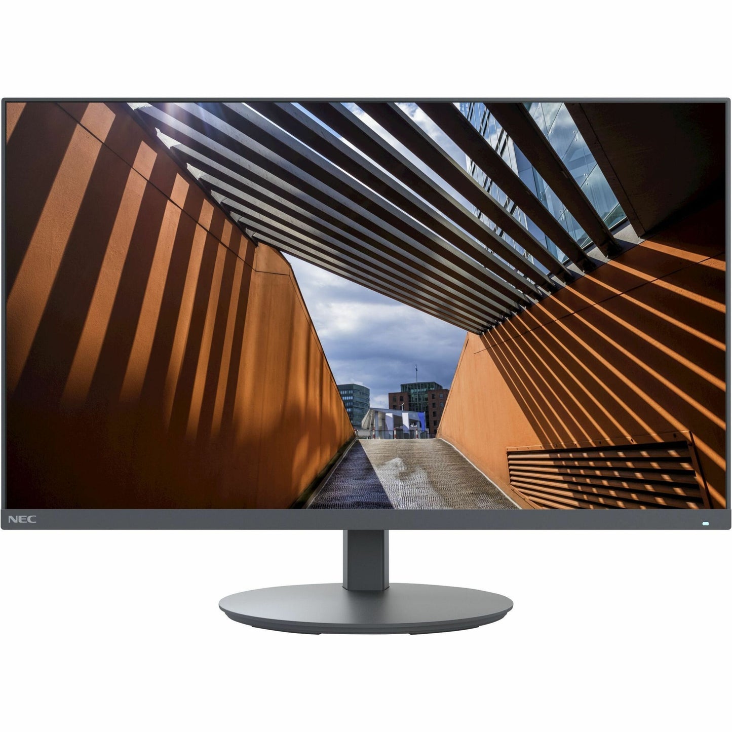 Sharp E244F-BK 24-inch Full HD LED Monitor with VA Panel, Height Adjustable Stand, and VESA Mount