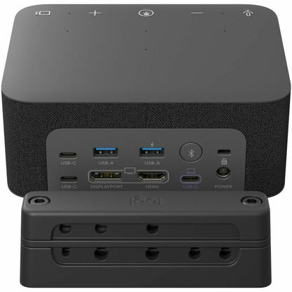 Logitech Logi DOCK Focus Room Kit – All-in-One Video Conferencing Solution with 4K HDR Webcam and Secure Mounting