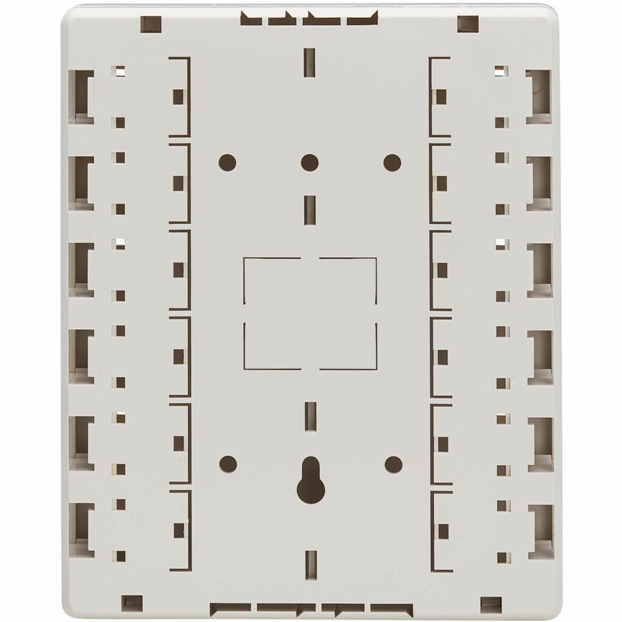 Eaton Tripp Lite Series Surface-Mount Box for Keystone Jacks - 12 Ports, White