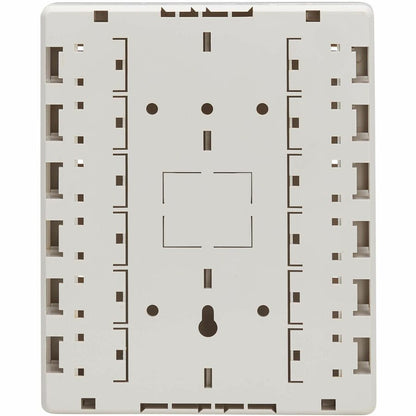 Eaton Tripp Lite Series Surface-Mount Box for Keystone Jacks - 12 Ports, White