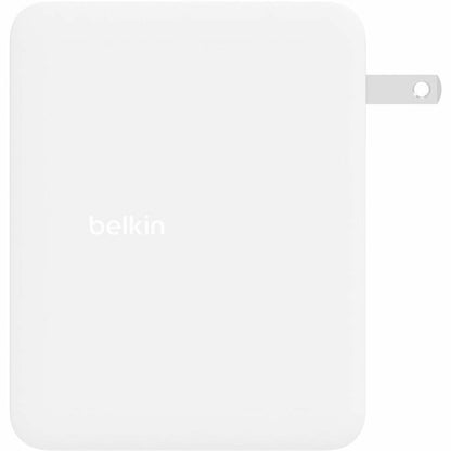 Belkin BoostCharge Pro 140W 4-Port GaN Wall Charger with Foldable Prongs