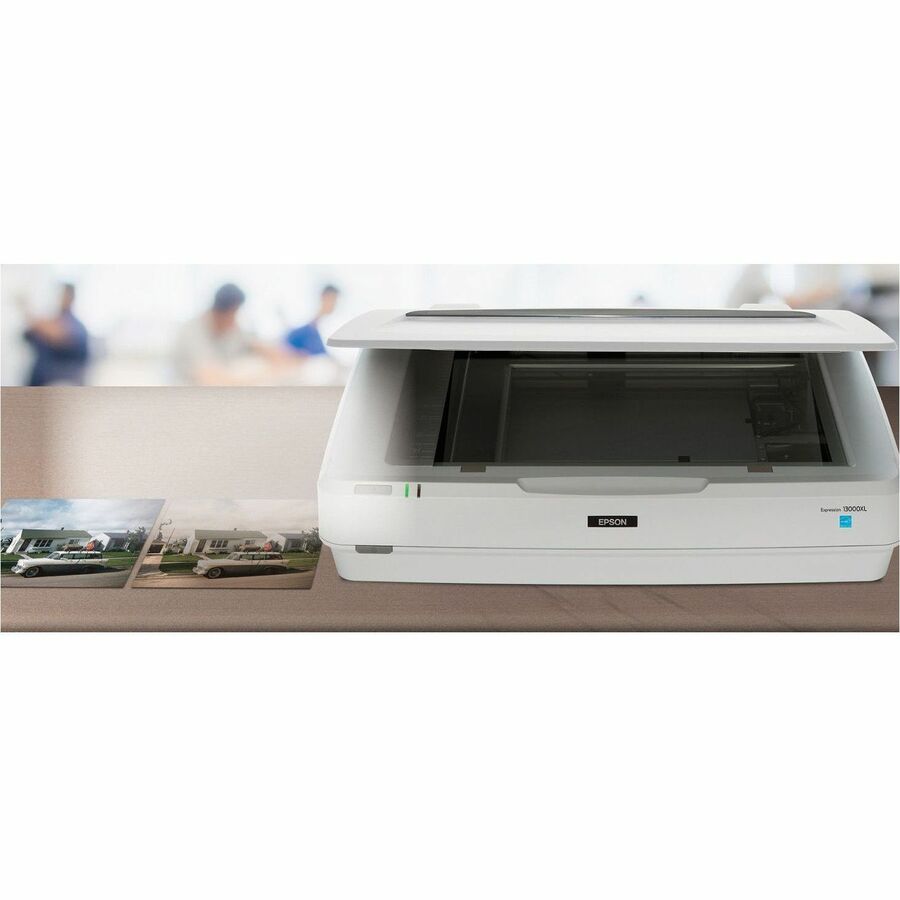 Epson Expression 13000XL Large Format Flatbed and Film Scanner with 2400 dpi Resolution