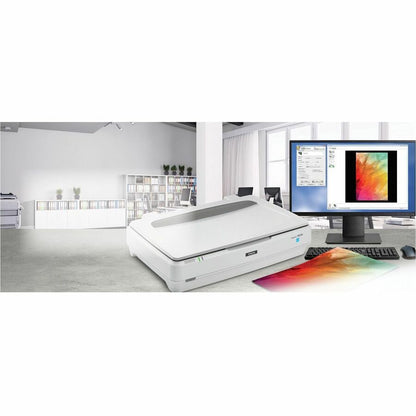 Epson Expression 13000XL Large Format Flatbed and Film Scanner with 2400 dpi Resolution