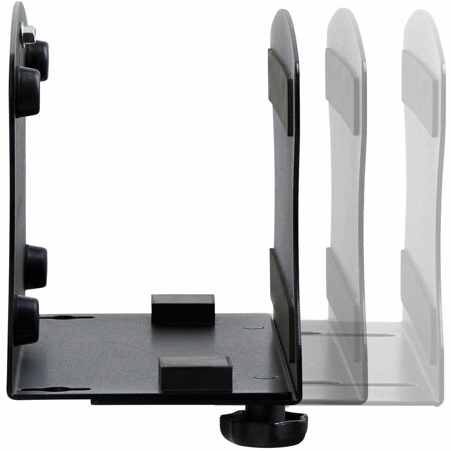 StarTech.com PC Wall Mount Bracket for Desktop Computers – Adjustable, Heavy-Duty Steel Support