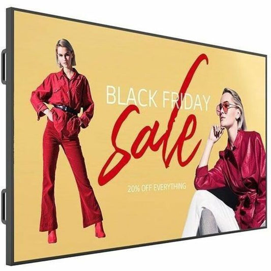 LG Electronics 110UM5K-B 110-Inch UHD Digital Signage Display with webOS 6.0