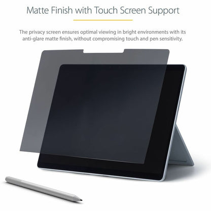 StarTech.com 13.5-inch Surface Laptop and Surface Book Privacy Screen Filter with Blue Light Reduction and Anti-Glare Finish