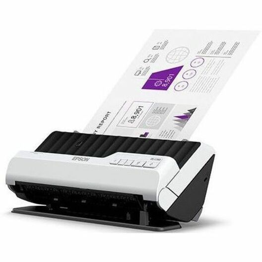Epson DS-C330 Sheetfed Scanner - Compact 600 dpi Duplex Document Scanner with Auto Document Feeder