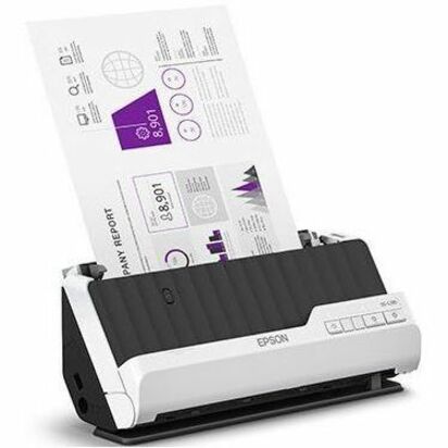 Epson DS-C330 Sheetfed Scanner - Compact 600 dpi Duplex Document Scanner with Auto Document Feeder