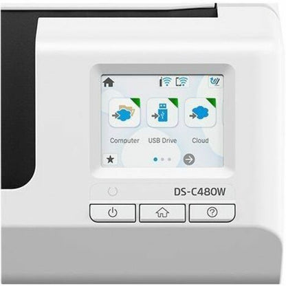 Epson DS-C480W Wireless Sheetfed Scanner with 600 dpi Optical Resolution