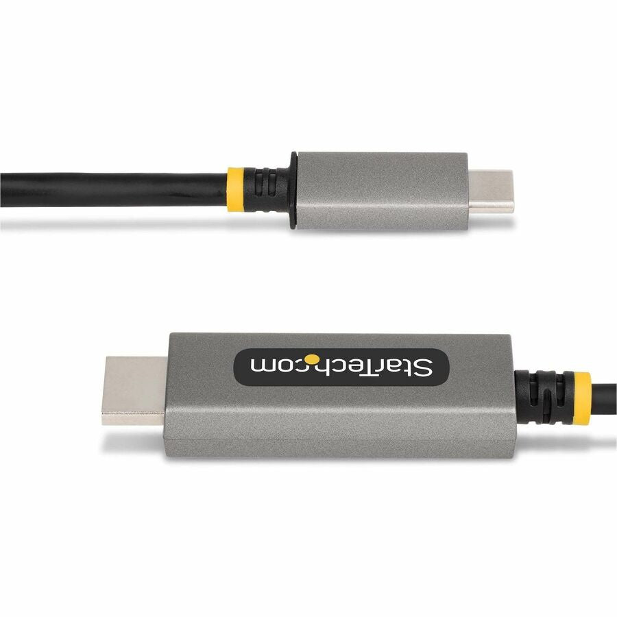 StarTech.com 6ft USB-C to HDMI Adapter Cable – 8K 60Hz, 4K 144Hz, HDR10, USB 3.1, Thunderbolt 3 & 4 Compatible